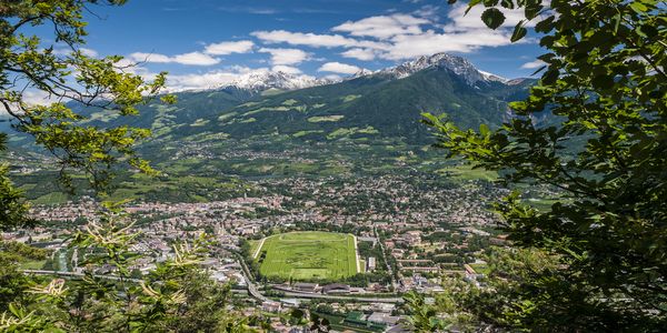 Panoramablick auf Meran