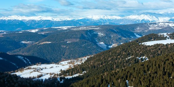 vedute panoramiche del Renon