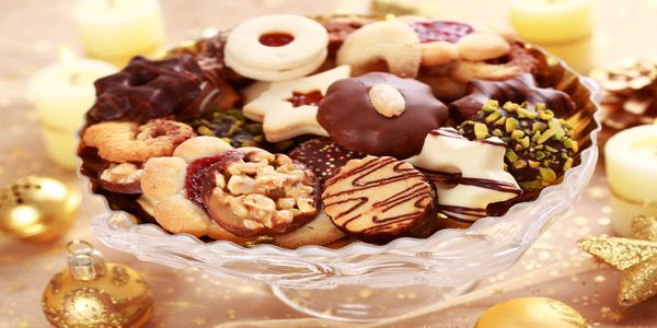 Weihnachtsmarkt Meran Gebäck